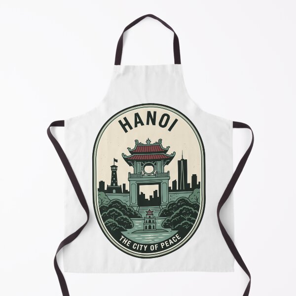 Item preview, Vintage Hanoi Vietnam City of Peace Travel Badge designed and sold by k3rstman1.