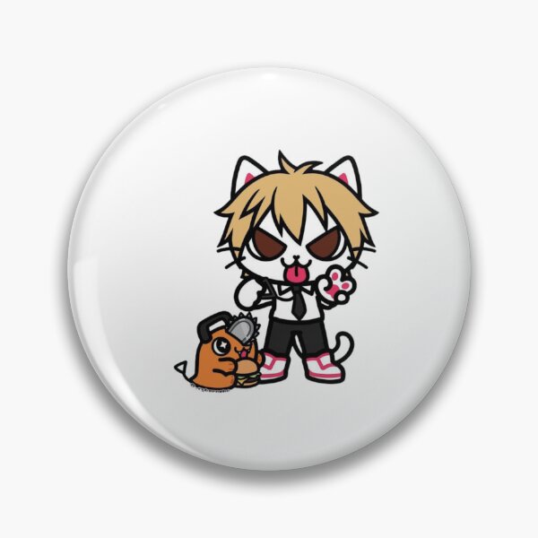 Item preview, Power and Pochita Neko Doodle designed and sold by LesageSecond.