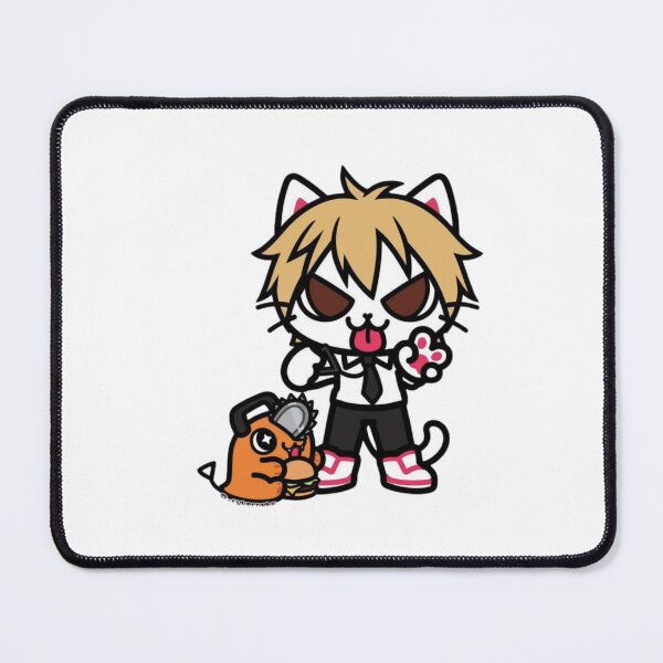 Item preview, Power and Pochita Neko Doodle designed and sold by LesageSecond.