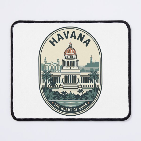 Item preview, Vintage Havana Cuba Capitol Travel Badge designed and sold by k3rstman1.