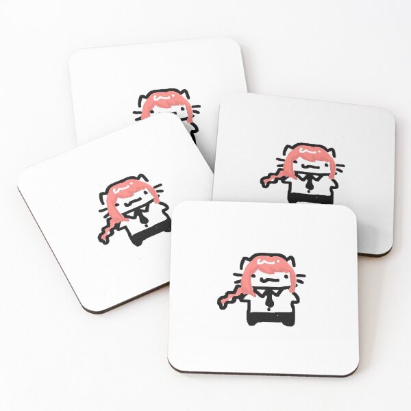 Item preview, Makima Neko Chibi Doodle Meme designed and sold by LesageSecond.