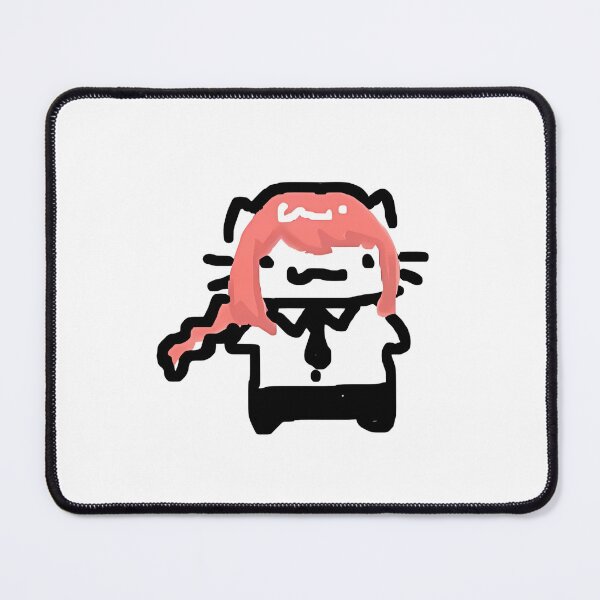 Item preview, Makima Neko Chibi Doodle Meme designed and sold by LesageSecond.