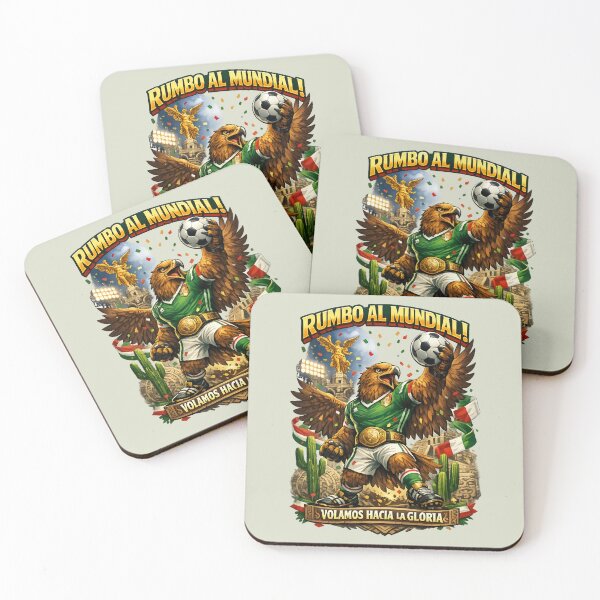 Item preview, Mexico World Cup 2026 Eagle Fan Art designed and sold by Retro Arabica.