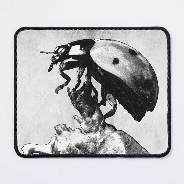 Item preview, Ladybird Beetle Dark Natural History Macro Art designed and sold by Ghoul Enterprises.