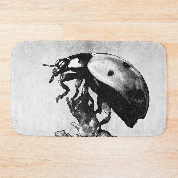 Item preview, Ladybird Beetle Dark Natural History Macro Art designed and sold by Ghoul Enterprises.