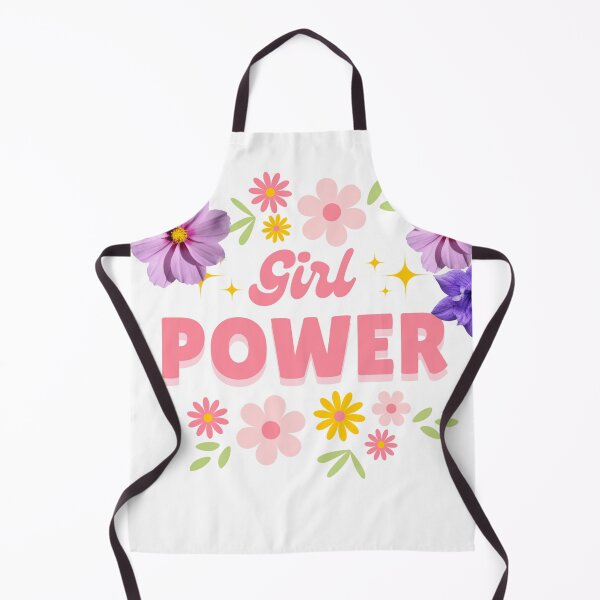 Item preview, Girl Power Floral Aesthetic Typography Design designed and sold by RushVibeWear.