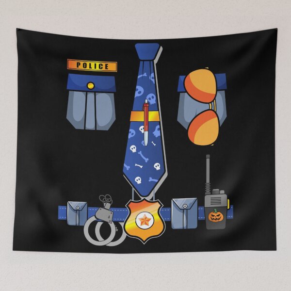 Item preview, Funny Police Officer Costume Halloween Outfit For Men Women Law Enforcement designed and sold by Phil Ben.