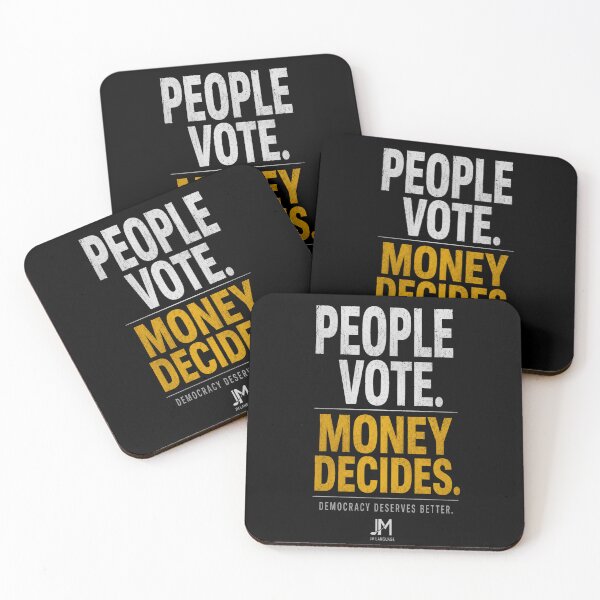 Item preview, People Vote Money Decides Democracy Shirt designed and sold by JM Language Service.