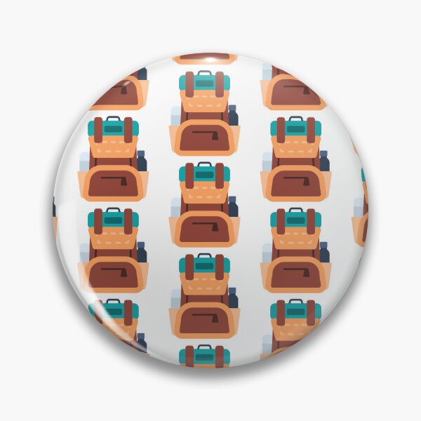 Item preview, Hiking Backpack Sticker - Trekking & Travel Pack Sticker for Adventurers & Nomads designed and sold by Tr Creative Design.