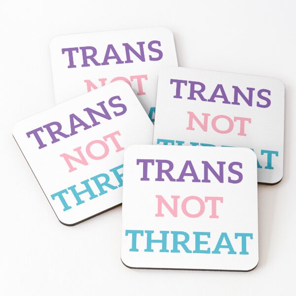Item preview, Trans Not Threat Typography Design designed and sold by SarkisovaNune.