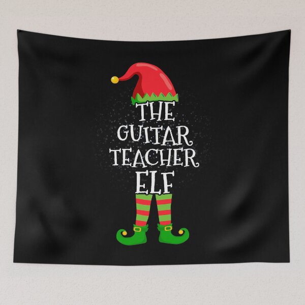 Item preview, Guitar Teacher Elf Family Matching Christmas Group designed and sold by CosmoKitsch.