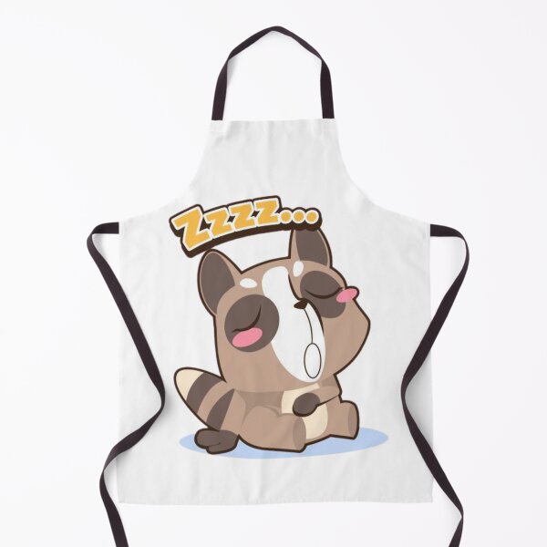 Item preview, Kawaii Sleeping Raccoon Sticker - Funny ZZZ Snoring Animal designed and sold by ZYNORAworld.