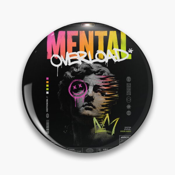Item preview, Mental Overload designed and sold by BloomoraCo.
