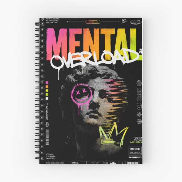 Item preview, Mental Overload designed and sold by BloomoraCo.