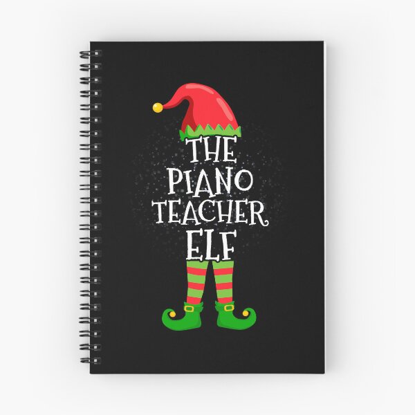 Item preview, Piano Teacher Elf Family Matching Christmas Group designed and sold by CosmoKitsch.