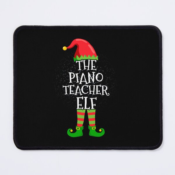 Item preview, Piano Teacher Elf Family Matching Christmas Group designed and sold by CosmoKitsch.