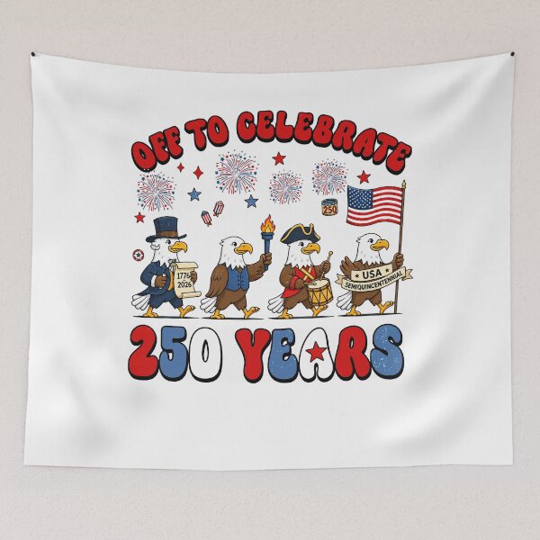 Item preview, Off To Celebrate 250 Years Funny Eagle designed and sold by Ortigzitoun.