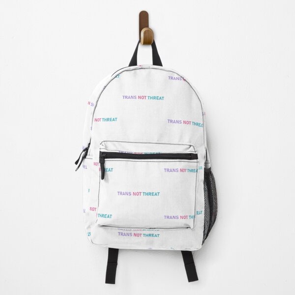 Item preview, Trans Not Threat Typography Design | Trans Pride LGBTQ+ Statement designed and sold by SarkisovaNune.