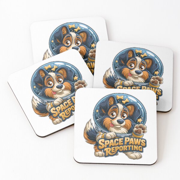 Item preview, Space Paws Reporting Astronaut Dog designed and sold by Marcikart.