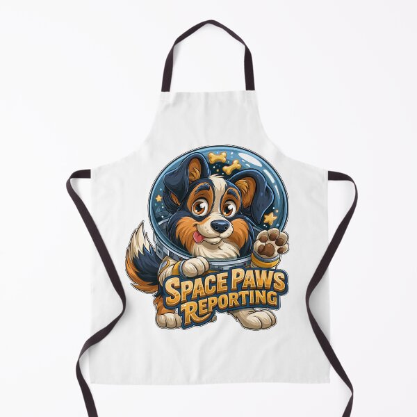Item preview, Space Paws Reporting Astronaut Dog designed and sold by Marcikart.