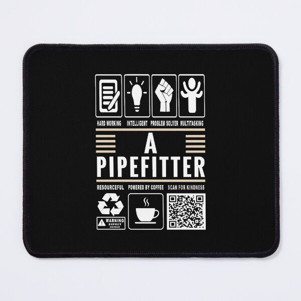 Item preview, Funny Pipefitter Job Description Icons QR Code designed and sold by MerchMaxxing.
