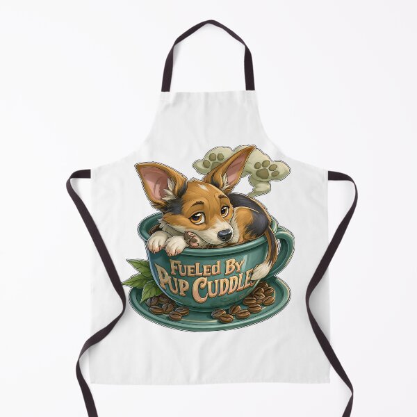Item preview, Fueled By Pup Cuddles Coffee Dog designed and sold by Marcikart.