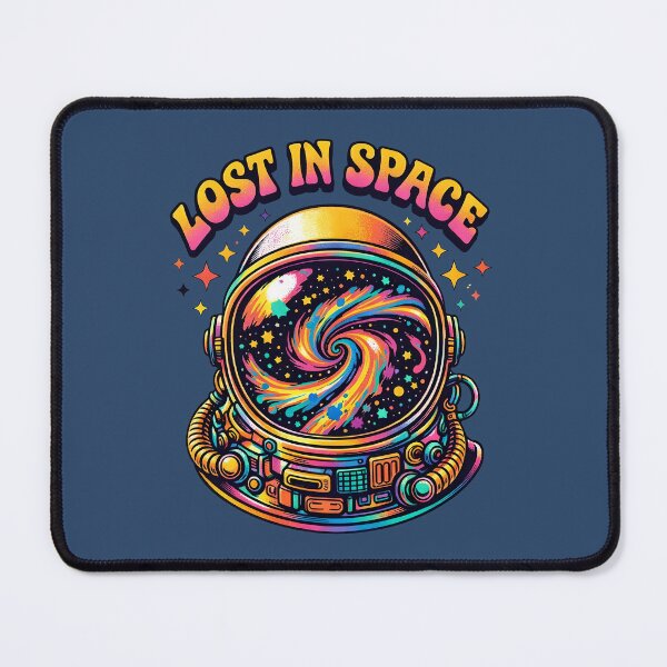 Item preview, Swirling Galaxy Helmet Lost In Space Retro designed and sold by GiggleTime.