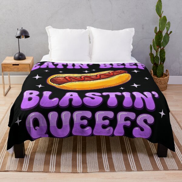Item preview, Eatin Beef Blasting Queefs Funny Hot Dog Fast Food Humor Graphic designed and sold by Phil Ben.