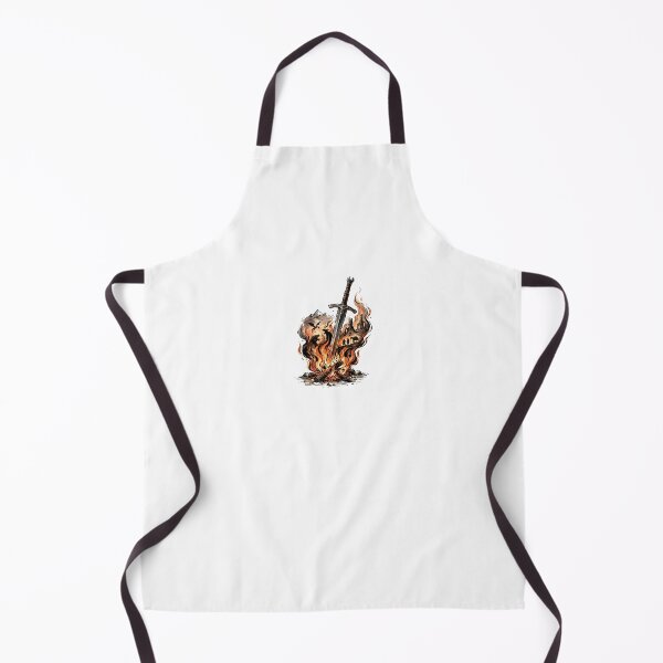 Item preview, Flaming Sword Fantasy Quest Campfire Roleplaying Design designed and sold by Fenay Designs.