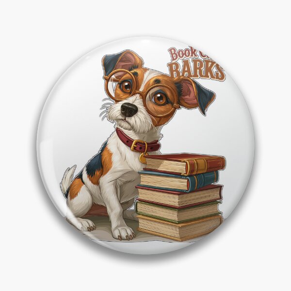 Item preview, Book Club Barks Reading Dog Glasses designed and sold by Marcikart.