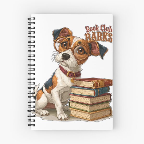 Item preview, Book Club Barks Reading Dog Glasses designed and sold by Marcikart.