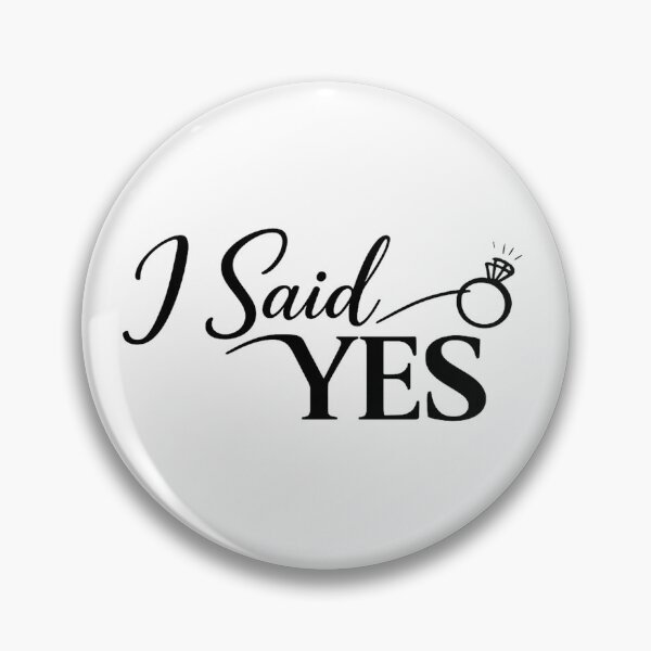 Item preview, I Said YES Engagement SVG | Elegant Bridal Quote Design with Ring | Bride to Be Wedding Graphic designed and sold by MarJul.