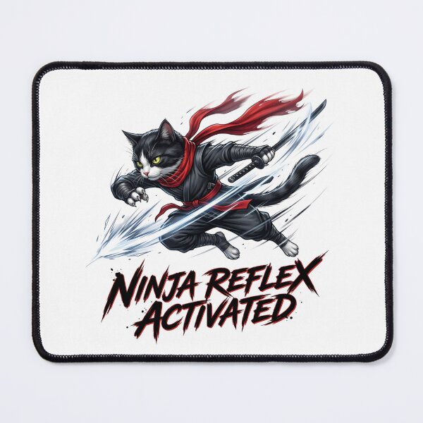 Item preview, Stealth Ninja Kitty Mood designed and sold by pradeepvisuals.