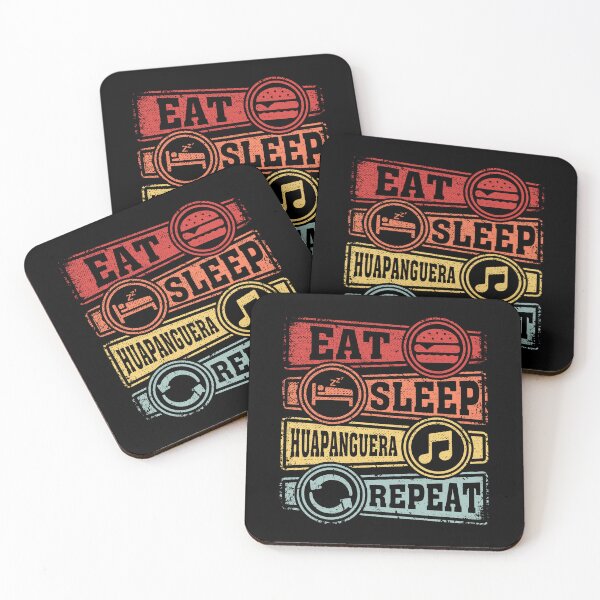 Item preview, Eat Sleep Huapanguera Repeat designed and sold by GabbyKash.