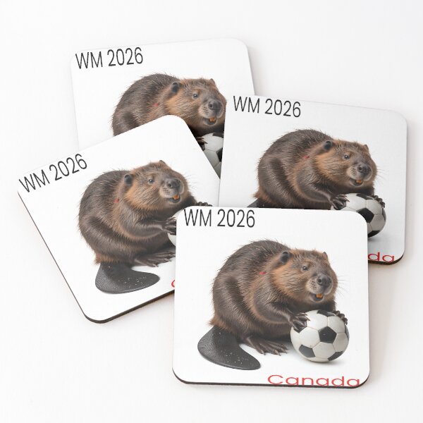 Item preview, Canadian beaver invites you to World Cup 2026 in USA, Canada and Mexico designed and sold by ParadoxParadox.