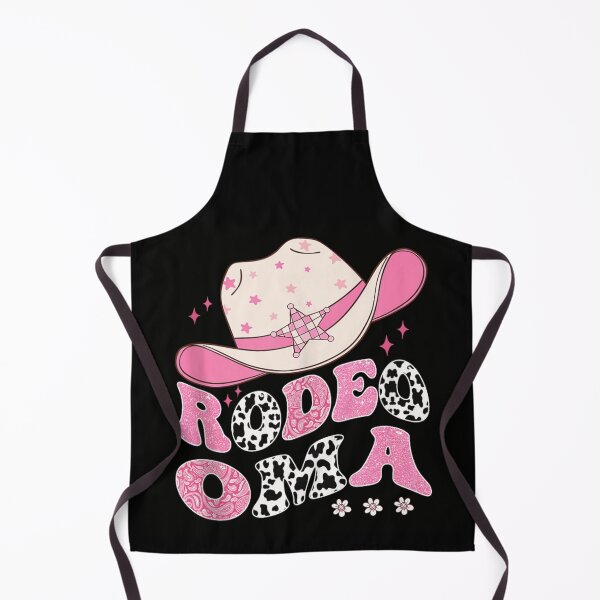 Item preview, Rodeo Oma Pink Cowgirl Hat Western Aesthetic Cow Print Floral Design designed and sold by Phil Ben.