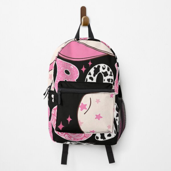 Item preview, Rodeo Oma Pink Cowgirl Hat Western Aesthetic Cow Print Floral Design designed and sold by Phil Ben.