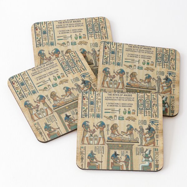 Item preview, Ancient Egyptian Mummification Art – Anubis Rituals & Sacred Afterlife Design designed and sold by Queen Cleopatra.