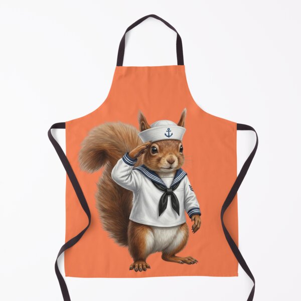 Item preview, Sailor Squirrel: Realistic Marine Design designed and sold by Wild Hare.