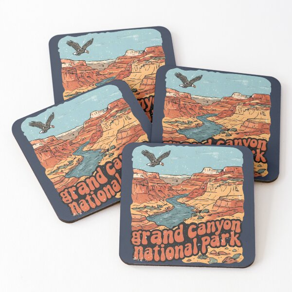 Item preview, Grand Canyon National Park  Retro Cute Landscape Condor designed and sold by HowToCanadian.