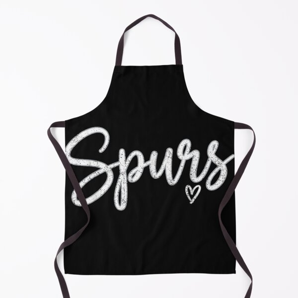 Item preview, Spurs Script White Distressed Text Heart Design For Basketball Fans Gear designed and sold by Taniyah Gomes.