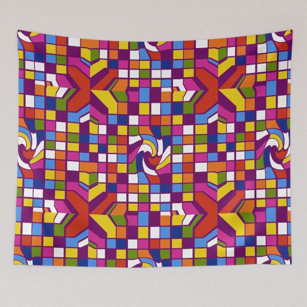 Item preview, Geometric tiles designed and sold by Elaine M Hayward .