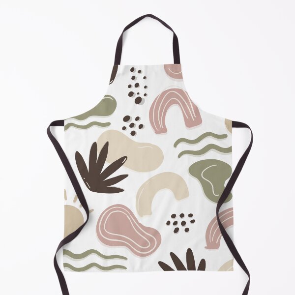 Item preview, Playful Boho Abstract Pattern – Retro Organic Shapes designed and sold by Barelythere2324.