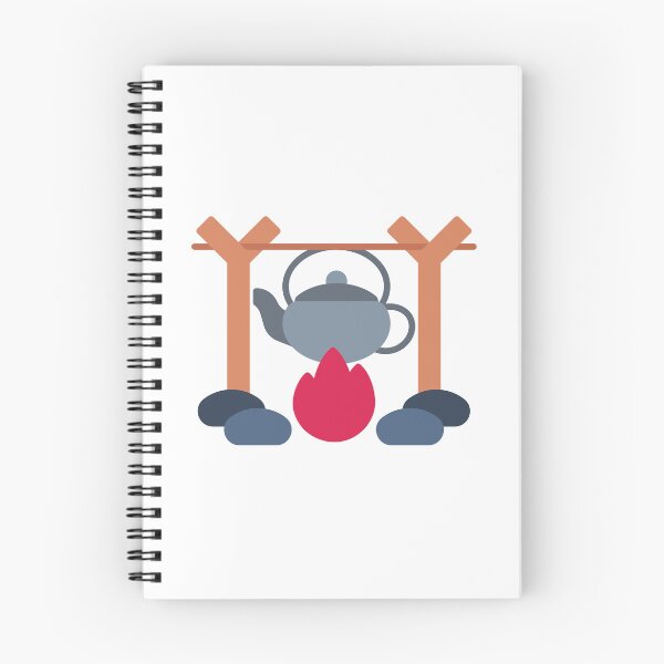 Item preview, Camping Tea Pot Sticker - Wilderness Brew & Relaxation Sticker for Hikers & Campers designed and sold by Tr Creative Design.