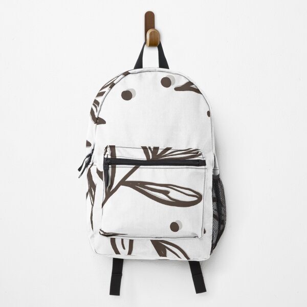 Item preview, Minimal Botanical Branch Pattern – Dark Neutral Floral Aesthetic designed and sold by Barelythere2324.