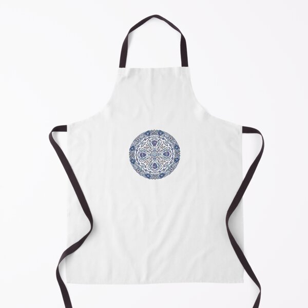 Item preview, Blue Fantasy Dice Mandala Tabletop Roleplaying Crest designed and sold by Fenay Designs.