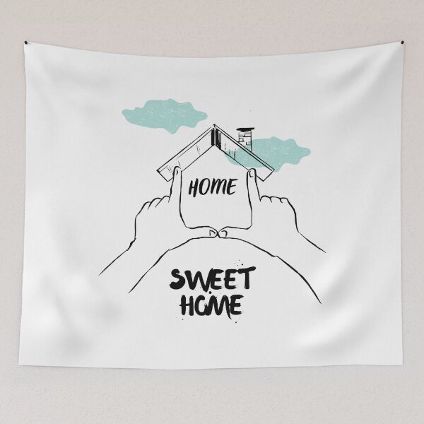 Item preview, Home Sweet Home.  designed and sold by Dinasshop.