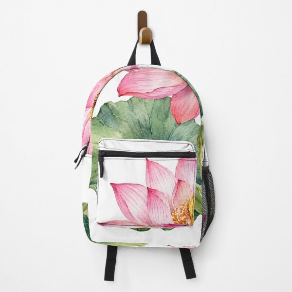 Item preview, Pink Lotus Watercolor Art designed and sold by Tropical art.