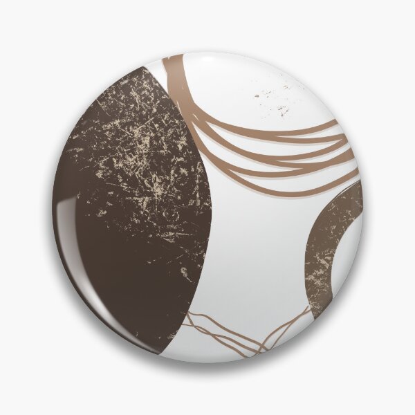 Item preview, Abstract Earth Tone Shapes – Modern Minimalist Boho Pattern designed and sold by Barelythere2324.