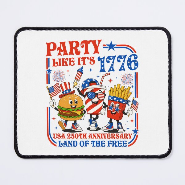 Item preview, Party like its 1776, funny 4th of july designed and sold by Ortigzitoun.